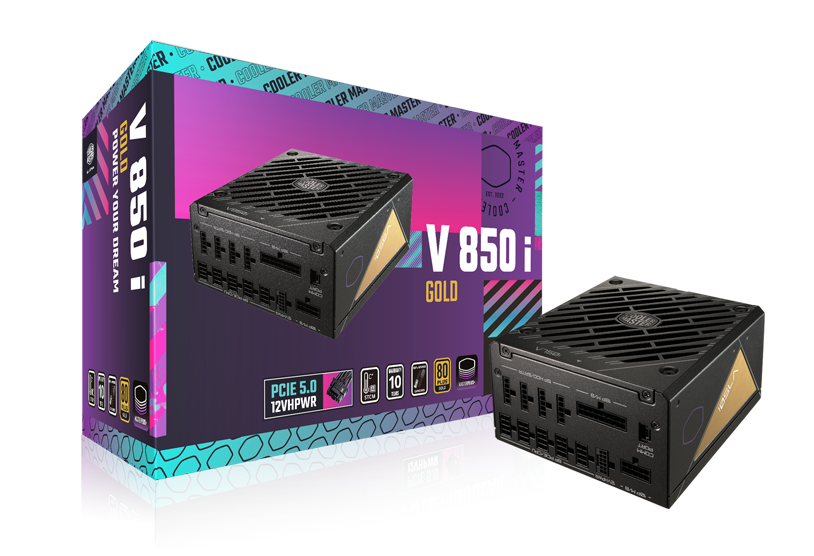 Cooler Master V850 Gold i ATX3.0 Fully Modular, 850W, 80+ Gold